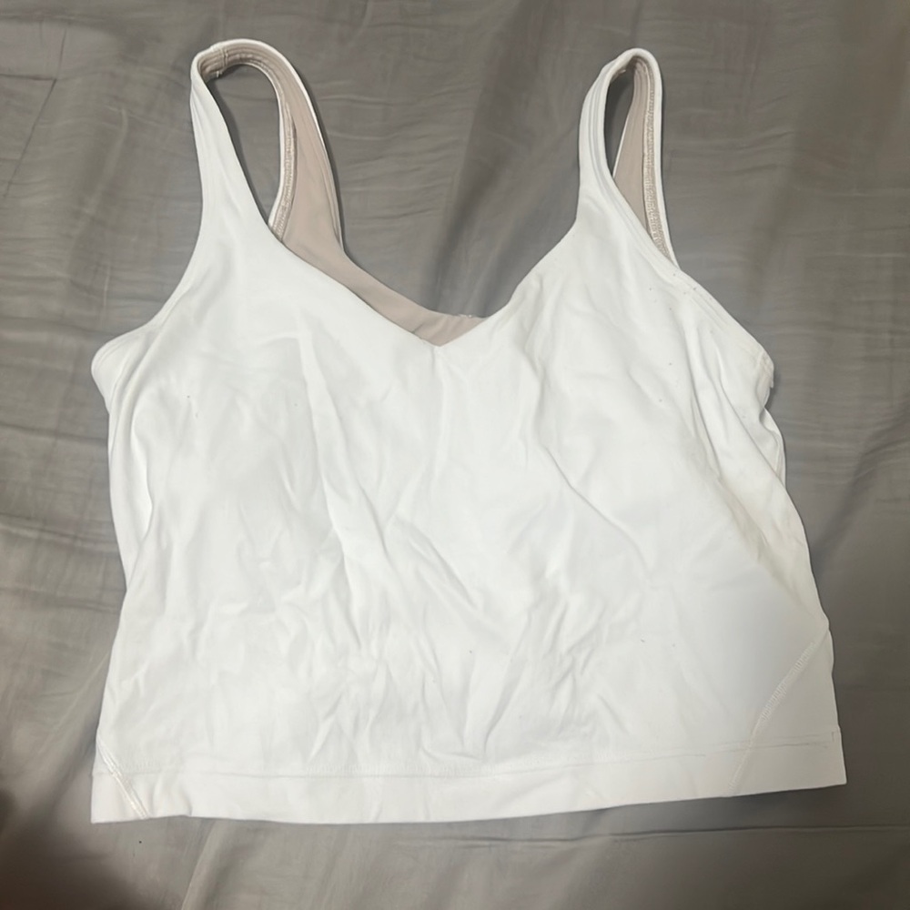 LULULEMON White Align Tank